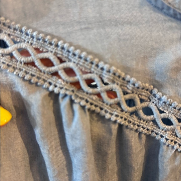 Torrid Light Denim Top - Picture 3 of 3